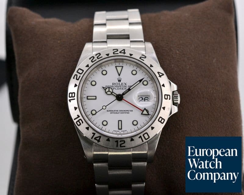 Image of Rolex Explorer II White Dial 