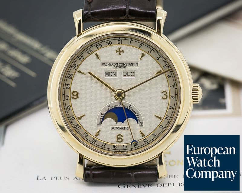 Image of Vacheron Constantin Triple Calendar Moonphase 18K Yellow Gold