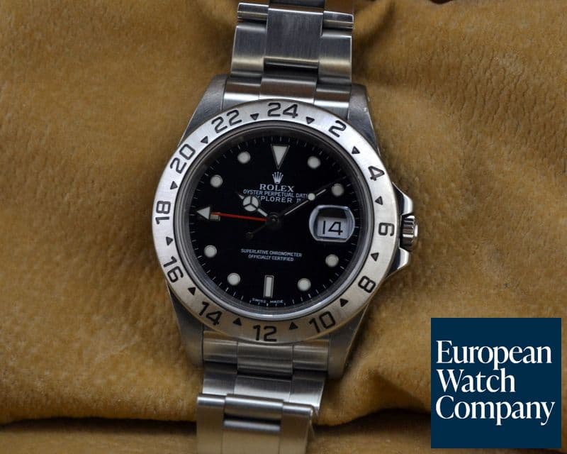 Image of Rolex Explorer II SS Black Dial 
