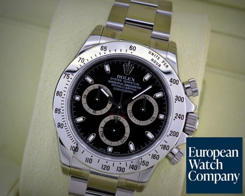 Image of Rolex Daytona SS Black Dial UNWORN