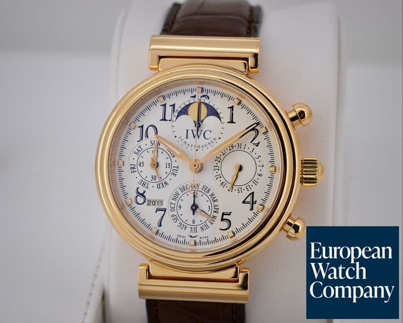 Image of IWC Da Vinci Perpetual Calendar Chronograph 18K Rose Gold 