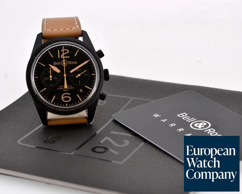 Image of Bell & Ross Vintage 126 Heritage Chronograph PVD