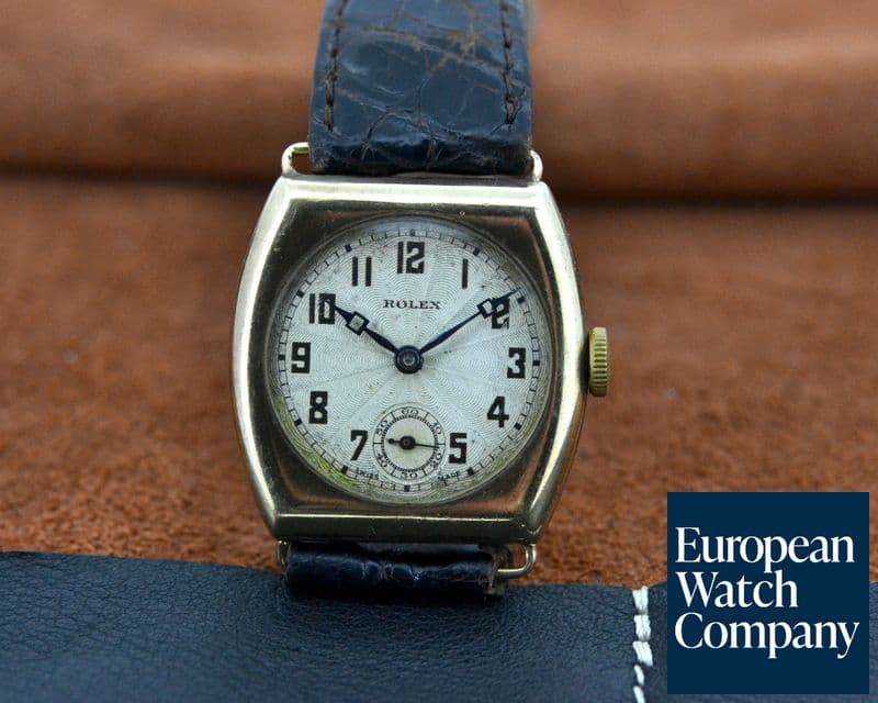 Image of Rolex Vintage Manual Wind 9K Yellow Gold