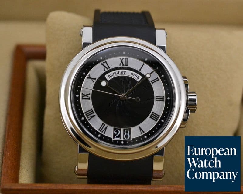 Image of Breguet Marine SS Big Date
Black Dial / Rubber 
