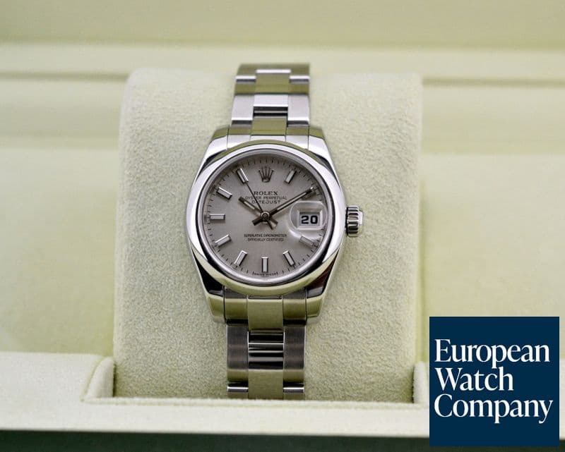 Image of Rolex Oyster Perpetual Ladies SS Datejust Silver Stick Dial