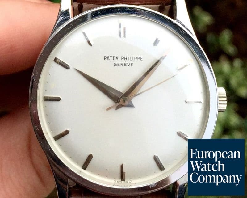 Image of Patek Philippe Calatrava Manual Wind Center Seconds 18K White Gold 