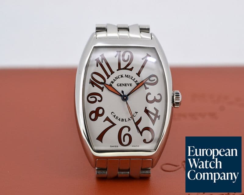 Image of Franck Muller Cintree Curvex "SAHARA" SS Automatic Silver Dial 

