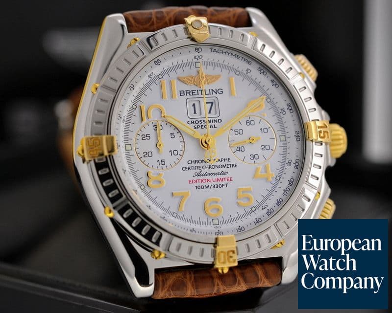 Image of Breitling Crosswind Special Chronograph SS / 18K YG 