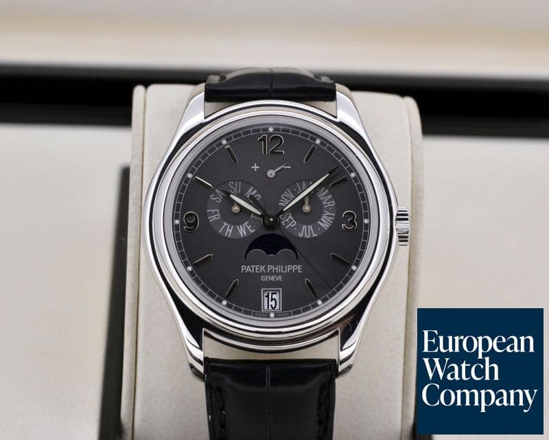 Image of Patek Philippe Annual Calendar 18K White Gold Slate Dial 