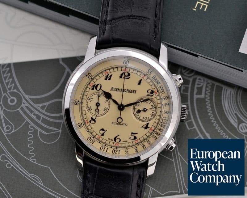 Image of Audemars Piguet Jules Audemars Chronograph 18K White Gold 
