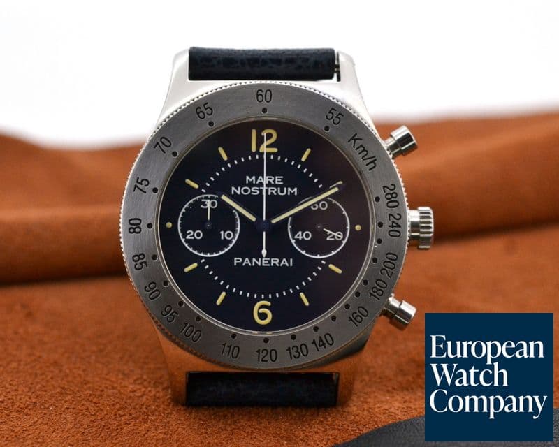 Image of Panerai MARE NOSTRUM Pre Vendome SS Blue Dial