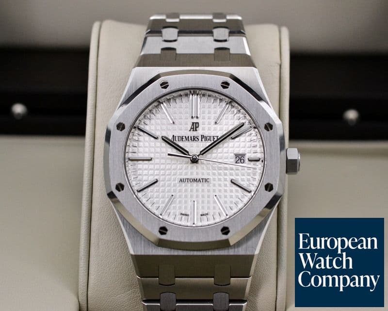 Image of Audemars Piguet Royal Oak White Dial SS / SS 