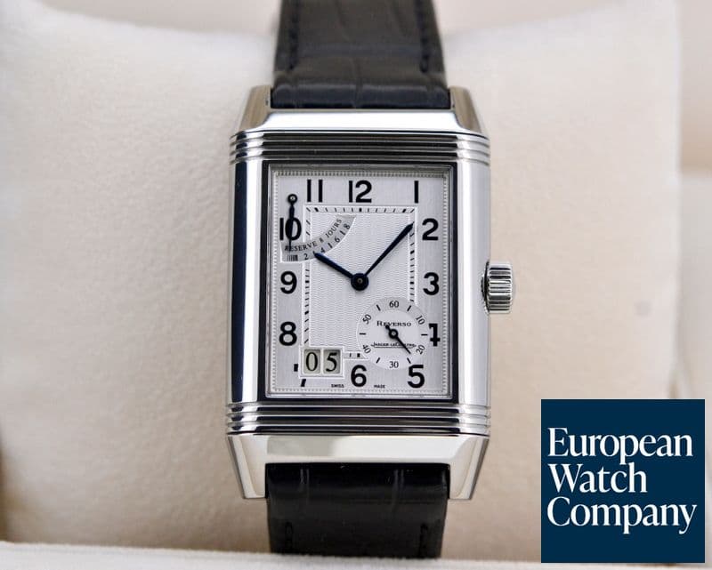 Image of Jaeger LeCoultre Grande Date Reverso SS / Alligator 