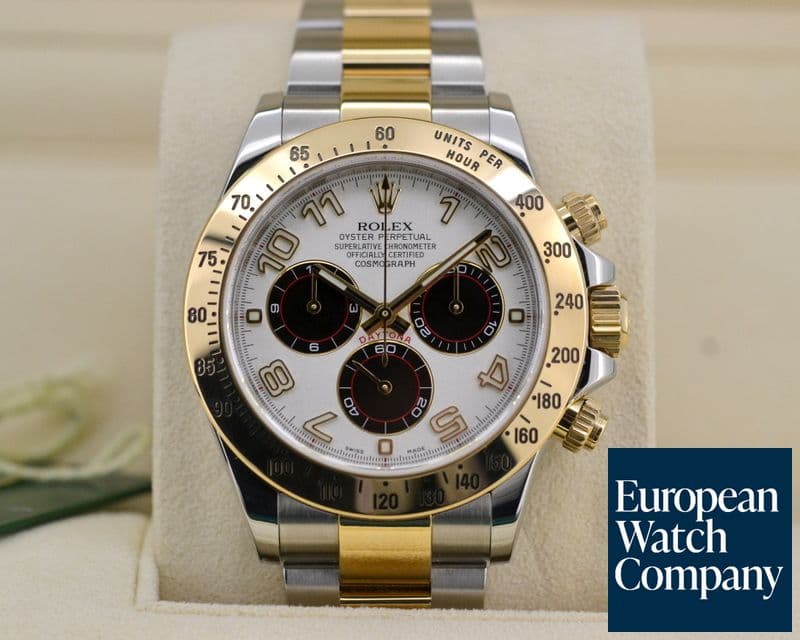 Image of Rolex Daytona White "PANDA" Dial 18K Yellow Gold / SS 