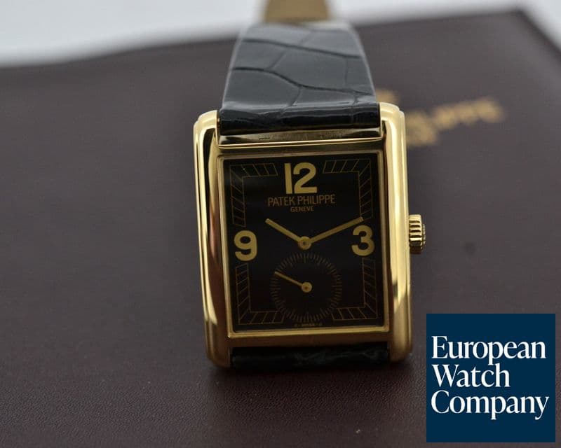 Image of Patek Philippe Gondolo Black Dial 18K Yellow Gold 