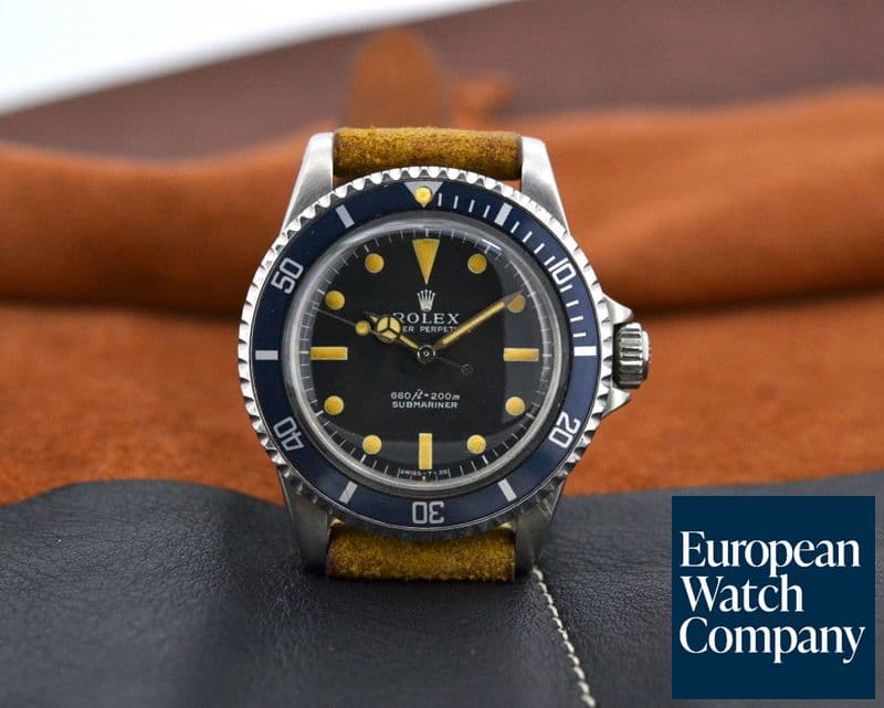 Image of Rolex Vintage "Non-Serif" Matte Dial Submariner