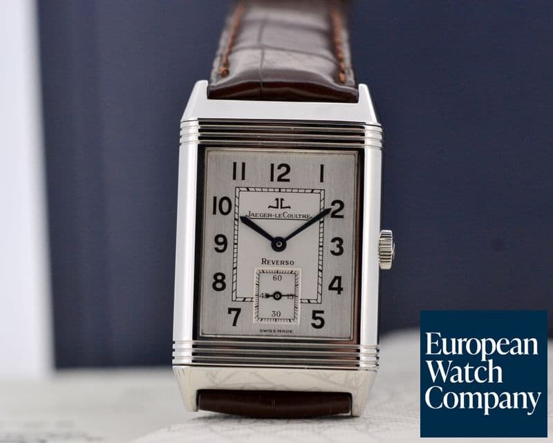 Image of Jaeger LeCoultre Reverso Grande Taille Manual Silver Dial SS 