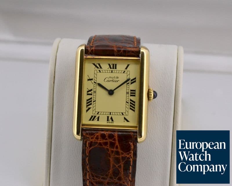 Image of Cartier Tank Must De Cartier Manual Wind