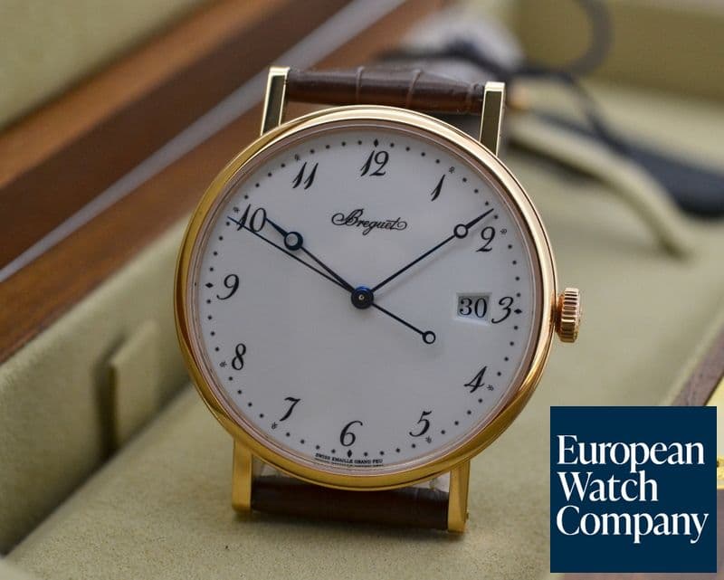 Image of Breguet Classique Automatic Enamel Dial 18K Rose Gold