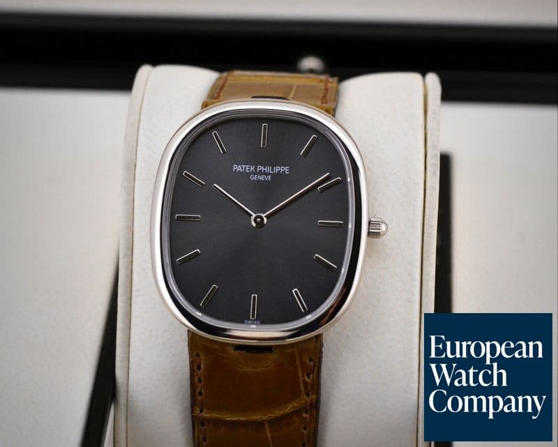 Image of Patek Philippe Golden Ellipse 18K White Gold Grey Dial Automatic 