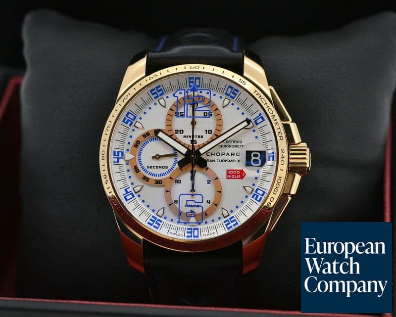 Image of Chopard Mille Miglia Gran Turismo XL Chronograph
18K Rose Gold / Leather