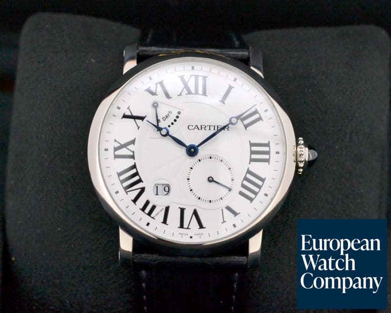 Image of Cartier Rotonde Power Reserve 18K White Gold 