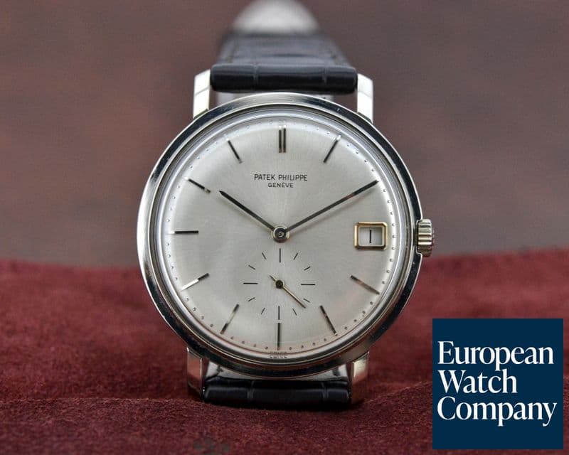 Image of Patek Philippe Vintage Calatrava Automatic 18K White Gold / Silver Dial