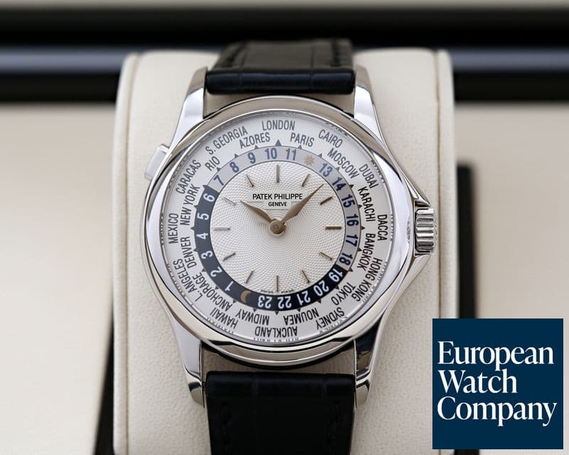 Image of Patek Philippe World Time 18K White Gold 