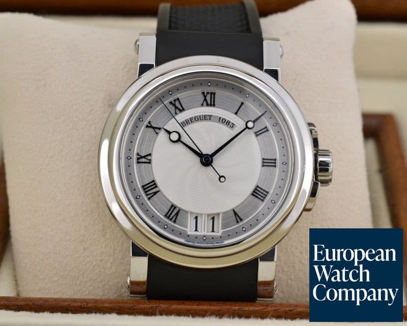 Image of Breguet Marine Big Date SS / Rubber