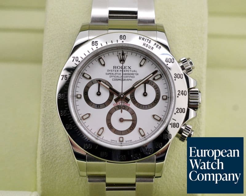 Image of Rolex Daytona SS White Dial 