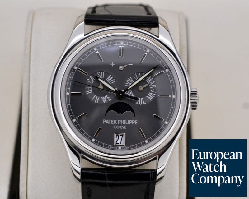 Image of Patek Philippe Annual Calendar Grey Dial Platinum
