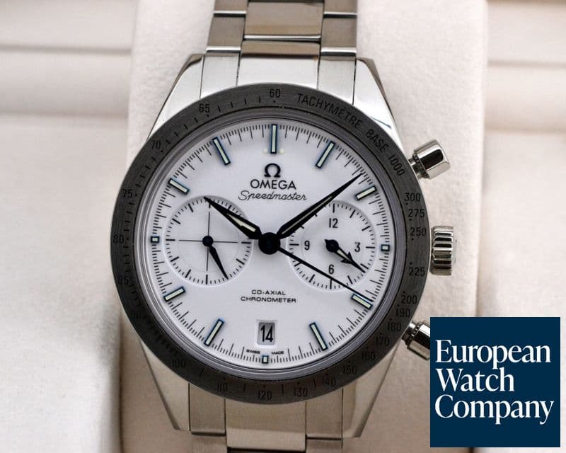 Image of Omega Speedmaster '57 Co-Axial Chronograph Titanium / White Dial   