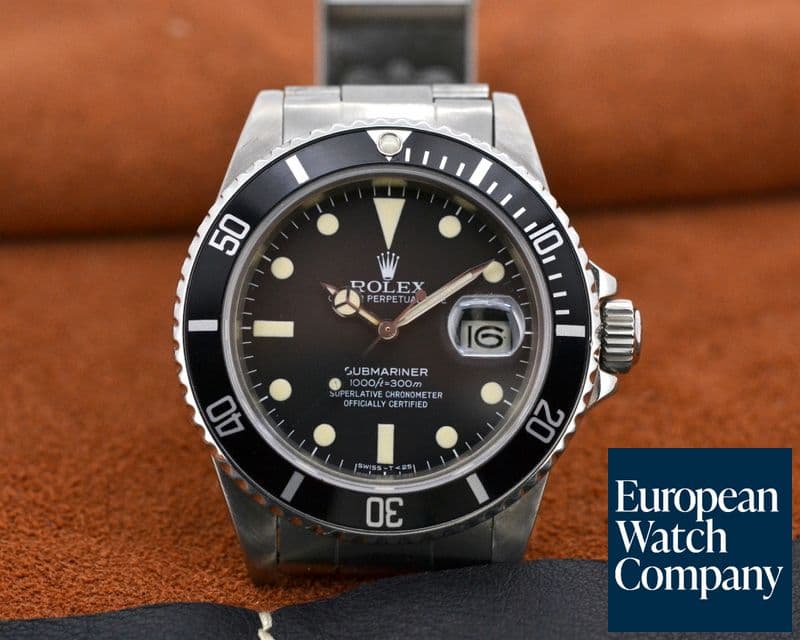Image of Rolex Submariner SS Black Matte Dial
