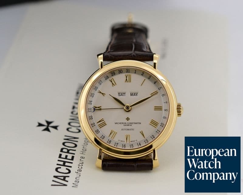 Image of Vacheron Constantin Triple Date 18K Yellow Gold 