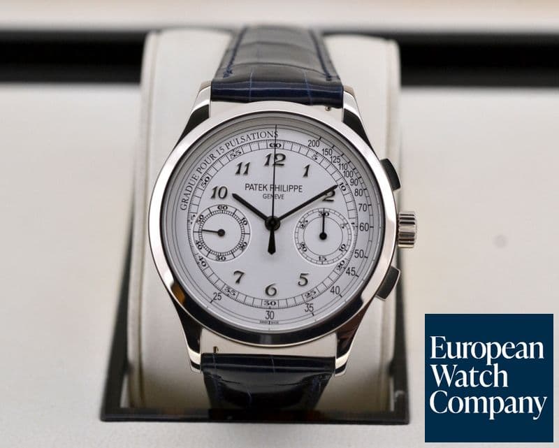 Image of Patek Philippe Chronograph 18K White Gold 