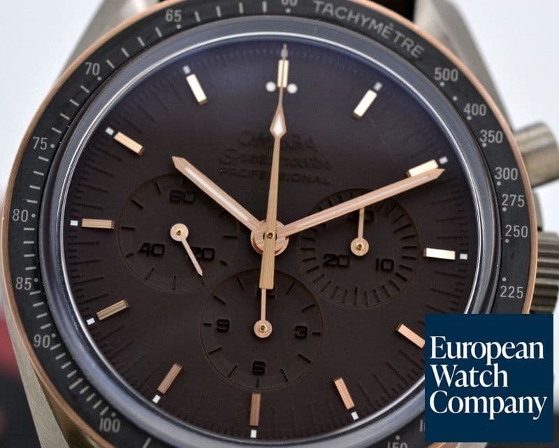 Image of Omega Apollo 11 Speedmaster Moonwatch Titanium / 18K Rose Gold 