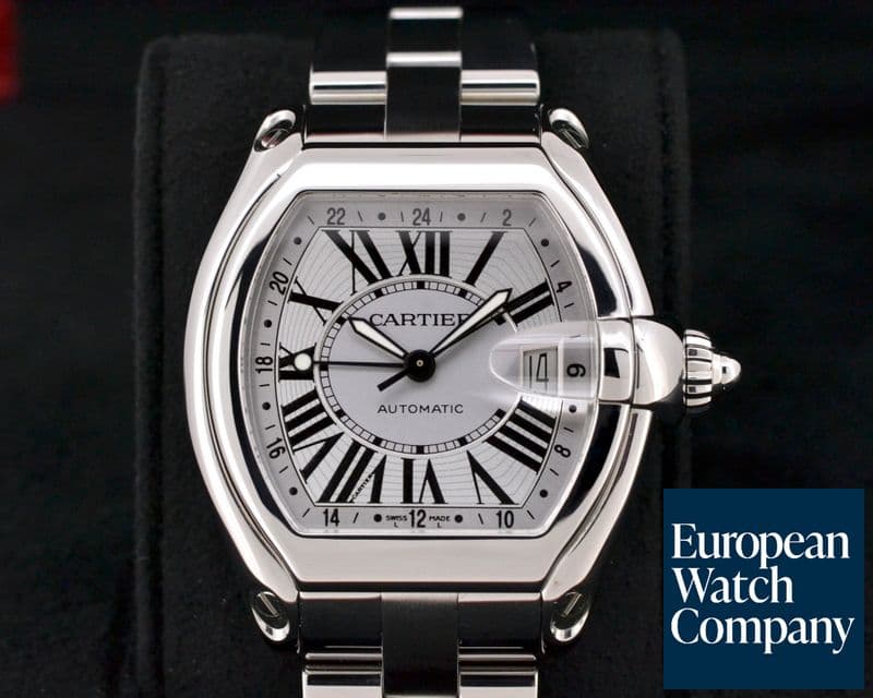 Image of Cartier Roadster GMT XL SS