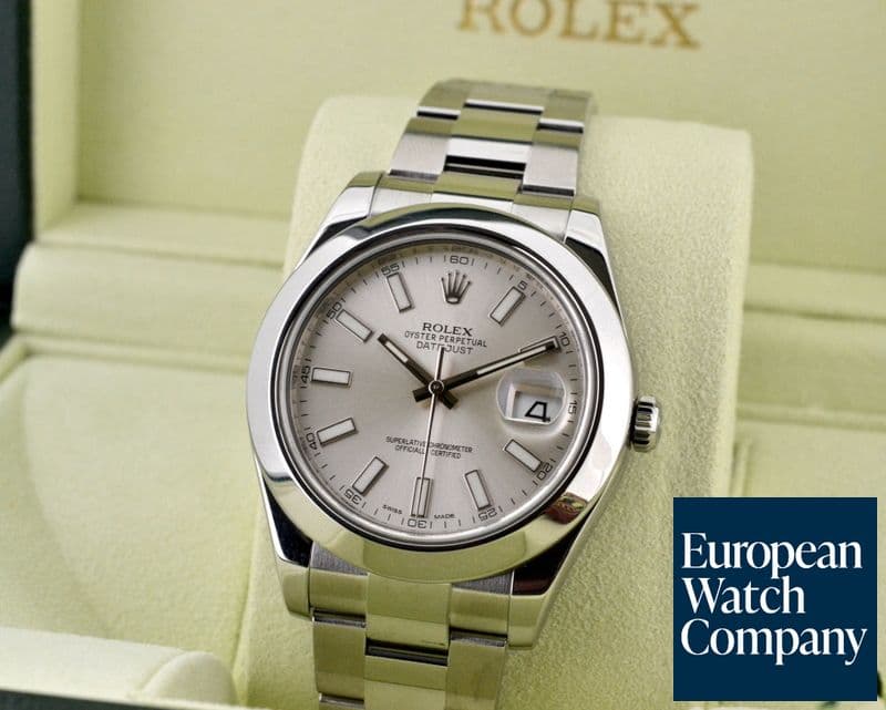 Image of Rolex Datejust II SS Silver Dial 