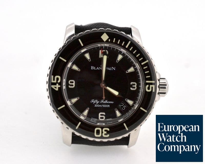 Image of Blancpain Fifty Fathoms Automatic SS / Kevlar