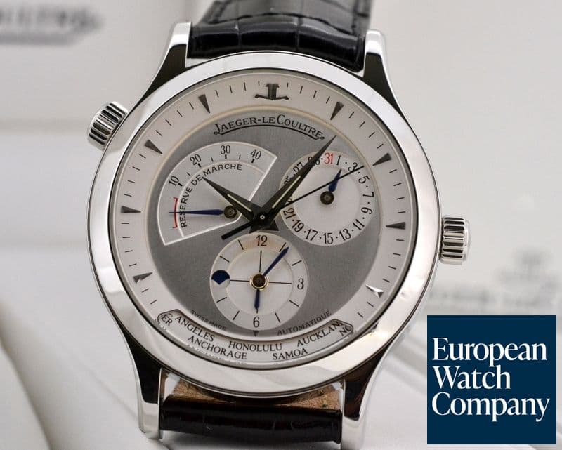 Image of Jaeger LeCoultre Master Geographic SS Silver Dial 