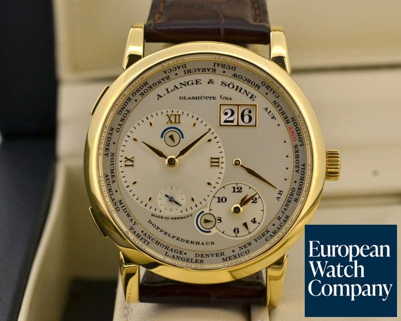 Image of A. Lange and Sohne Lange 1 TimeZone 18K Yellow Gold