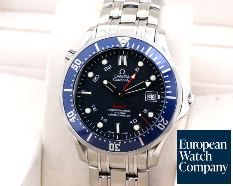 Image of Omega Seamaster Professional Blue GMT SS / SS