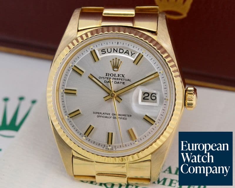 Image of Rolex Oyster Perpetual Day Date 18K Yellow Gold