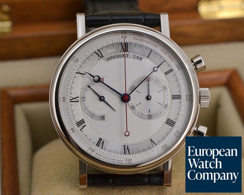 Image of Breguet Clssique Chronograph 18K White Gold 