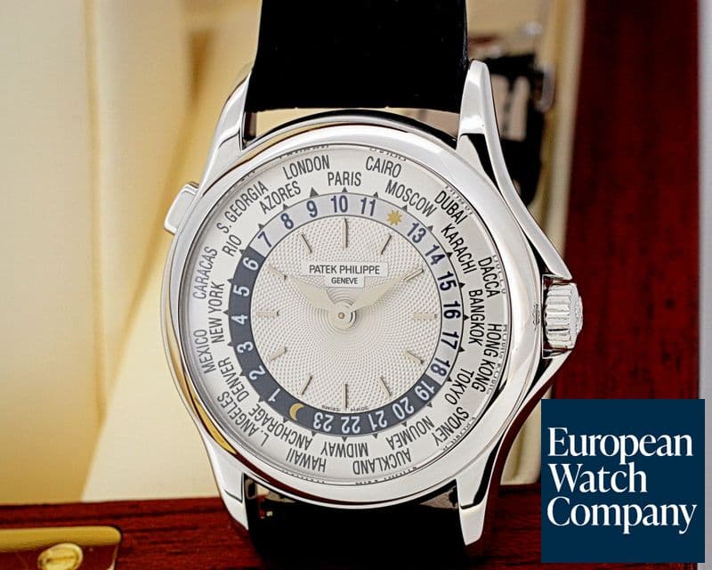 Image of Patek Philippe World Time 18K White Gold 