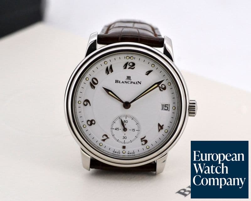 Image of Blancpain Ultra Thin Automatic 100HR White Arabic Dial