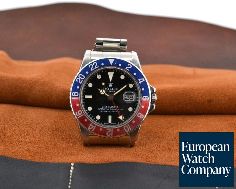Image of Rolex GMT Master Blue / Red "Pepsi Bezel" Circa 1967