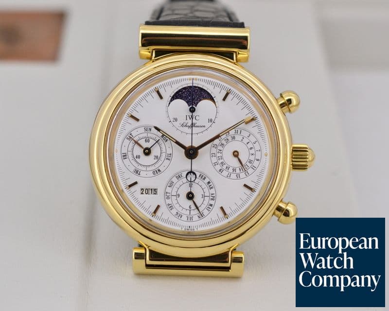 Image of IWC Da Vinci Perpetual Calendar Chronograph 18K Yellow Gold