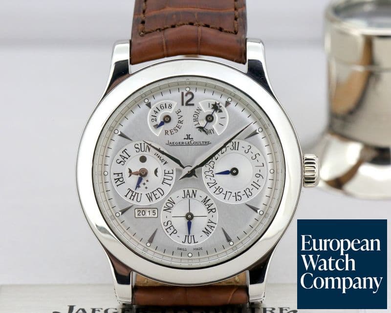 Image of Jaeger LeCoultre Master Perpetual Antoine LeCoultre 8 Day Platinum 