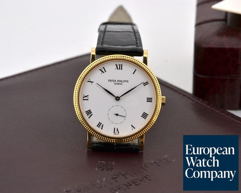 Image of Patek Philippe Calatrava 18K Yellow Gold 